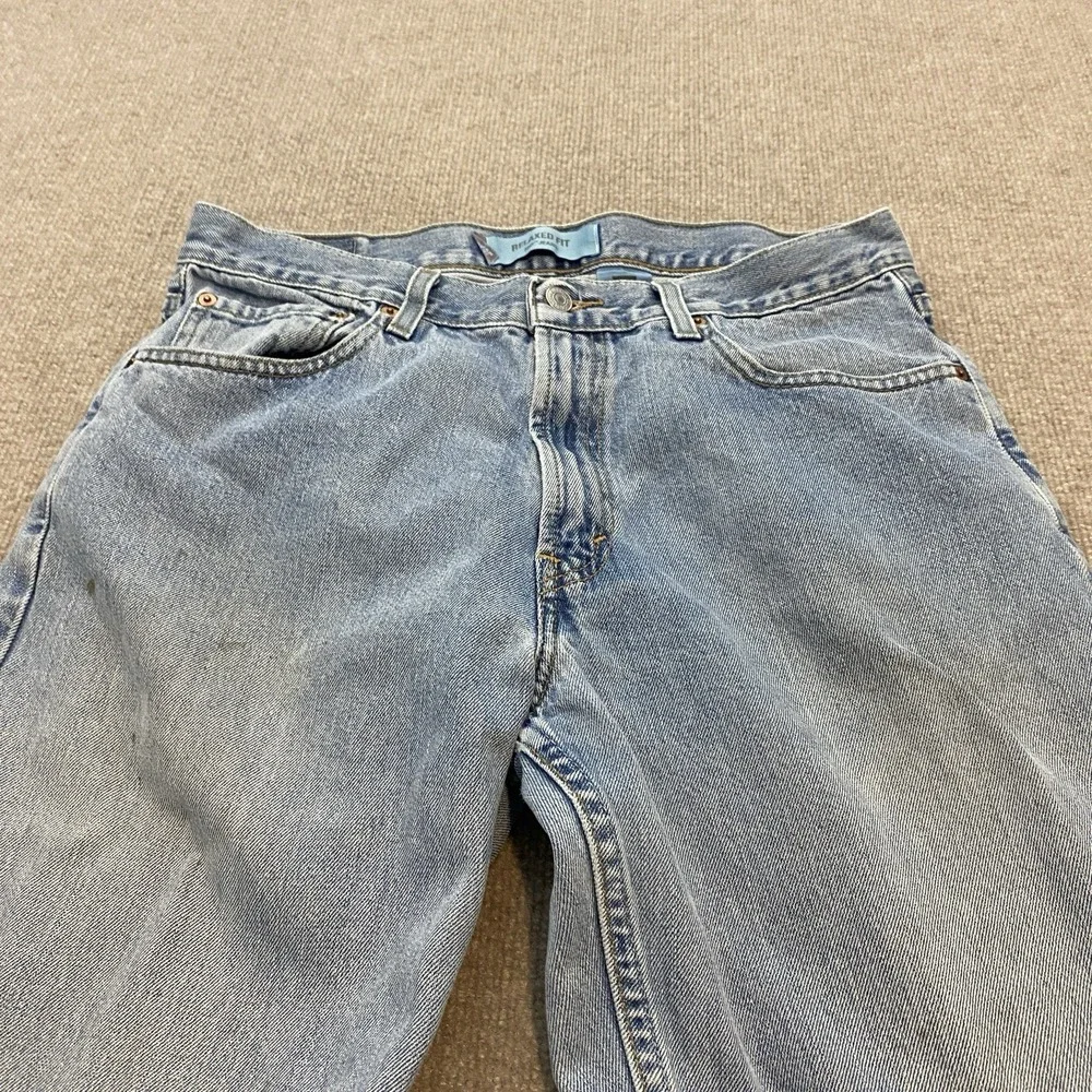 Levis 550 Jeans Vintage Y2K Men 34 Fits 33x34 Baggy Relaxed Fit Distressed Denim